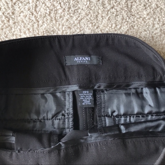 Alfani Curvy-Fit Slimming Bootcut Pants Size 2PS - Picture 6 of 7